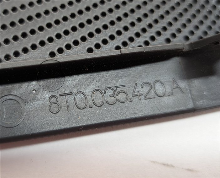 Thumbnail 10: 2013 AUDI S5 (B8 8T) BANG & OLUFSEN SPEAKER GRILLE COVER TRIM SET/10