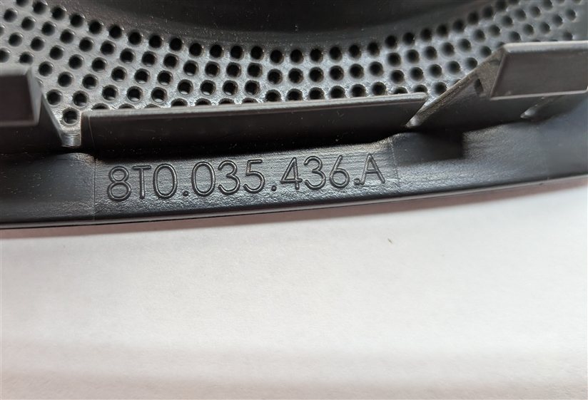 Thumbnail 5: 2013 AUDI S5 (B8 8T) BANG & OLUFSEN SPEAKER GRILLE COVER TRIM SET/10