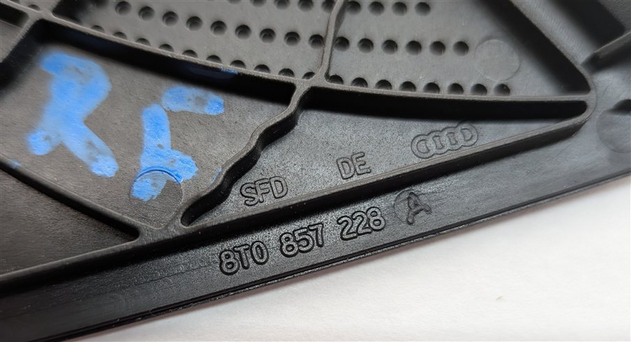 Thumbnail 8: 2013 AUDI S5 (B8 8T) BANG & OLUFSEN SPEAKER GRILLE COVER TRIM SET/10