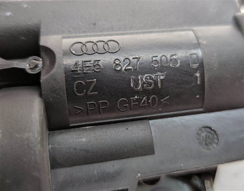 Thumbnail 4: 2013 AUDI S5 (B8 8T) REAR TRUNK LID LATCH w/ RELEASE MOTOR