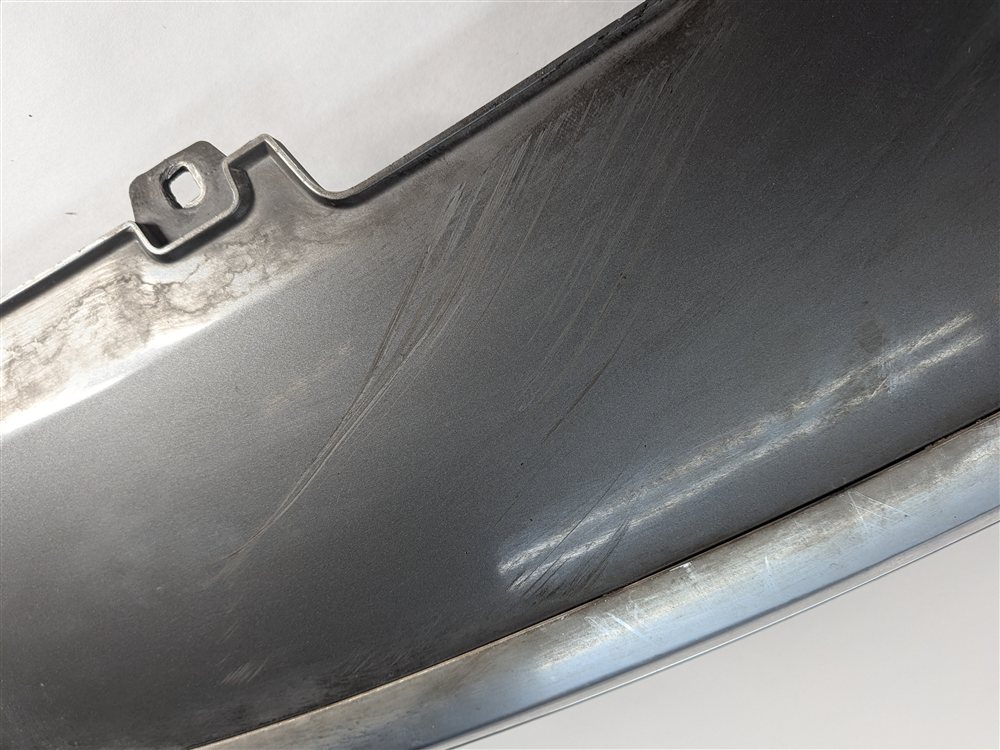 Thumbnail 4: 2013 AUDI S5 (B8 8T) REAR LOWER BUMPER VALANCE DIFFUSER CHROME TRIM