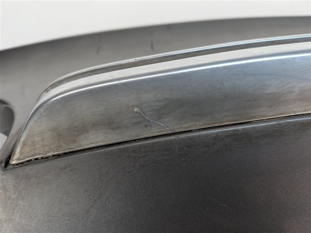 Thumbnail 5: 2013 AUDI S5 (B8 8T) REAR LOWER BUMPER VALANCE DIFFUSER CHROME TRIM