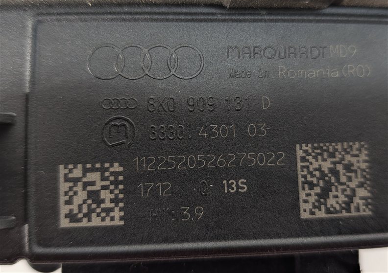 Thumbnail 10: 2013 AUDI S5 B8 8T 3.0L SUPER CGXC ENGINE COMPUTER w/ KEY AND IMMOBILIZER SET