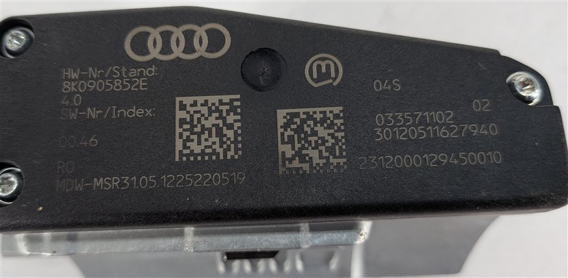 Thumbnail 14: 2013 AUDI S5 B8 8T 3.0L SUPER CGXC ENGINE COMPUTER w/ KEY AND IMMOBILIZER SET