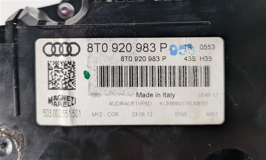Thumbnail 18: 2013 AUDI S5 B8 8T 3.0L SUPER CGXC ENGINE COMPUTER w/ KEY AND IMMOBILIZER SET