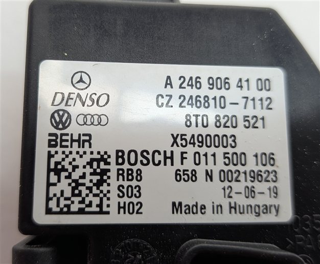 Thumbnail 5: 13-17 AUDI A4 S4 A5 S5 Q5 (B8 8K 8T 8R) FRONT HEATER A/C BLOWER MOTOR RESISTOR