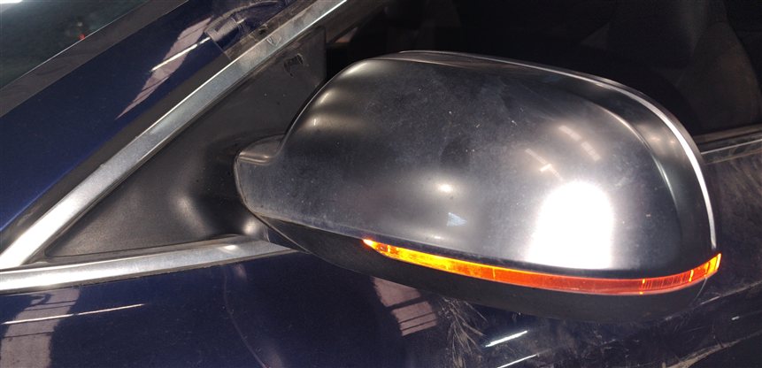 Thumbnail 2: 08-14 AUDI A5 S5 (B8 8T) LEFT HEAT MEM AUTODIM BLIND SPOT MIRROR (ALUMINUM)