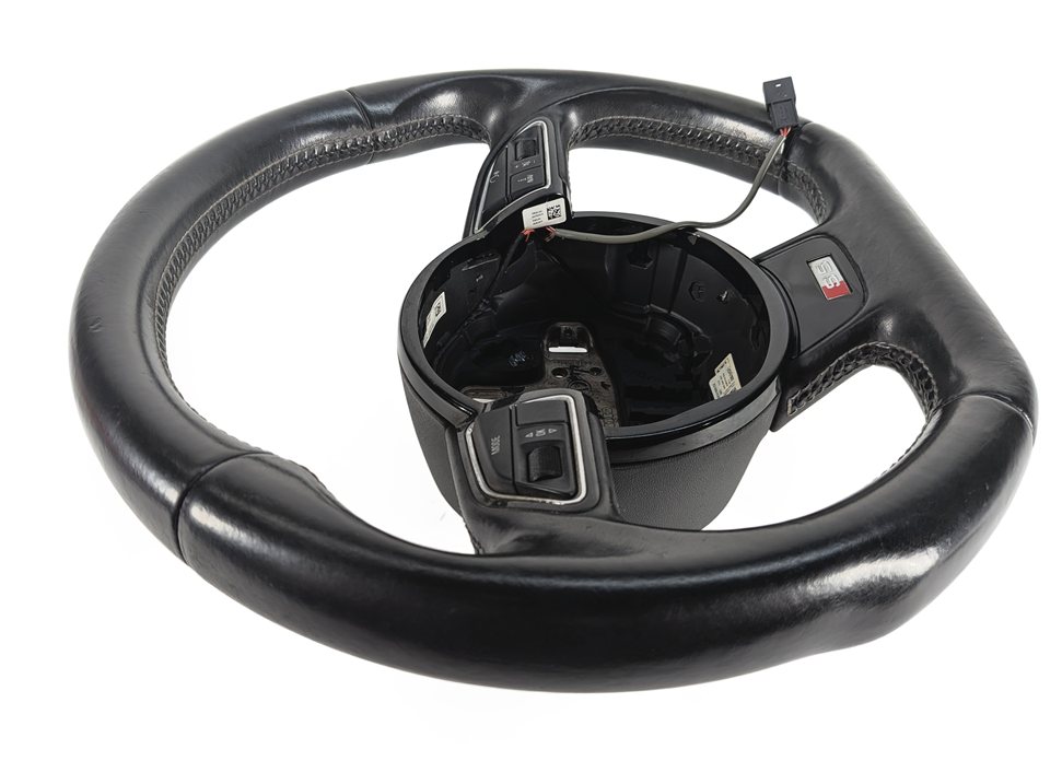 Thumbnail 4: 2013-2017 AUDI S5 (B8 8T) SPORT FLAT BOTTOM STEERING WHEEL w/ SHIFT PADDLES