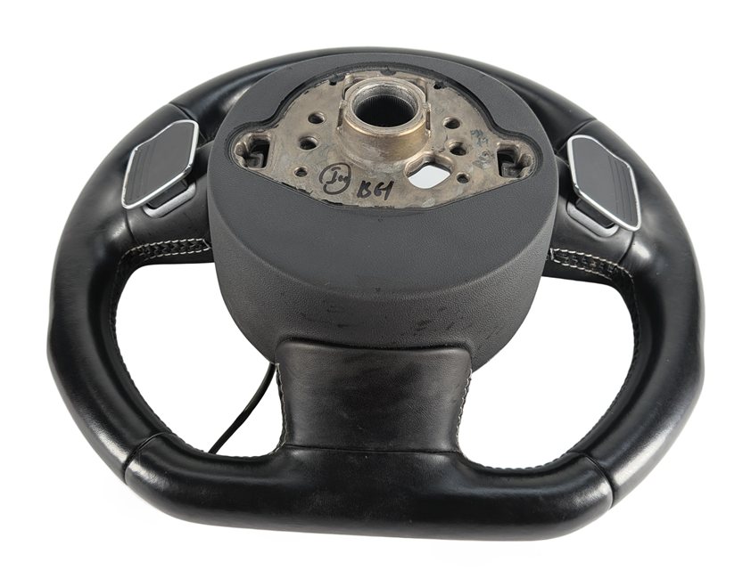 Thumbnail 9: 2013-2017 AUDI S5 (B8 8T) SPORT FLAT BOTTOM STEERING WHEEL w/ SHIFT PADDLES