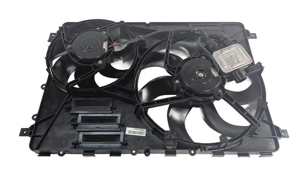 Thumbnail 3: 12-17 LR2 DISCOVERY SPORT RANGE ROVER EVOQUE L550 RADIATOR COOLING FAN & SHROUD
