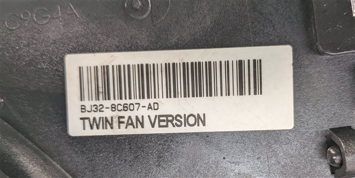 Thumbnail 4: 12-17 LR2 DISCOVERY SPORT RANGE ROVER EVOQUE L550 RADIATOR COOLING FAN & SHROUD