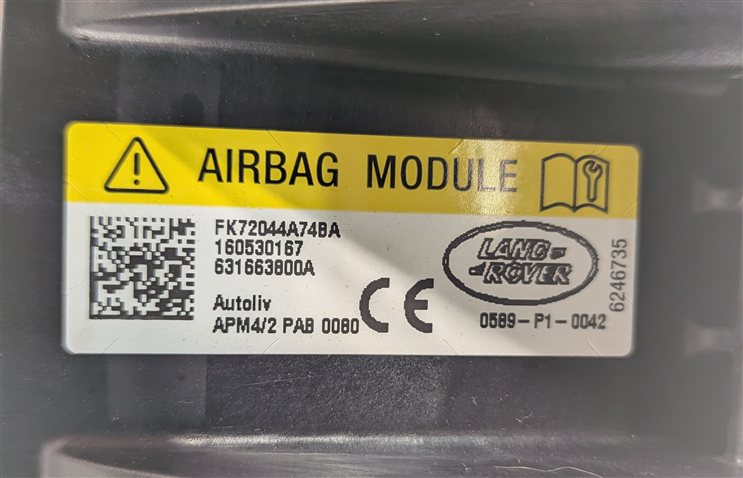Thumbnail 4: 2015-2019 LAND ROVER DISCOVERY SPORT (L550) RIGHT PASSENGER DASH AIRBAG AIR BAG