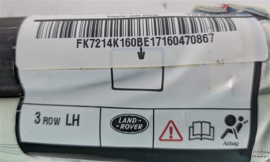 Thumbnail 5: 2015-2019 LAND ROVER DISCOVERY SPORT (L550) LEFT SIDE CURTAIN AIRBAG AIR BAG