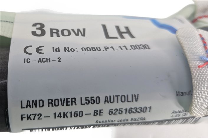 Thumbnail 7: 2015-2019 LAND ROVER DISCOVERY SPORT (L550) LEFT SIDE CURTAIN AIRBAG AIR BAG