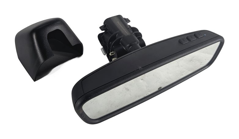 Thumbnail 3: 15-19 JAGUAR FPACE XE XF DISCOVERY SPORT EVOQUE HOMELINK REARVIEW MIRROR (Black)