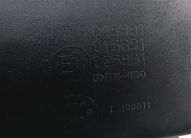 Thumbnail 5: 15-19 JAGUAR FPACE XE XF DISCOVERY SPORT EVOQUE HOMELINK REARVIEW MIRROR (Black)