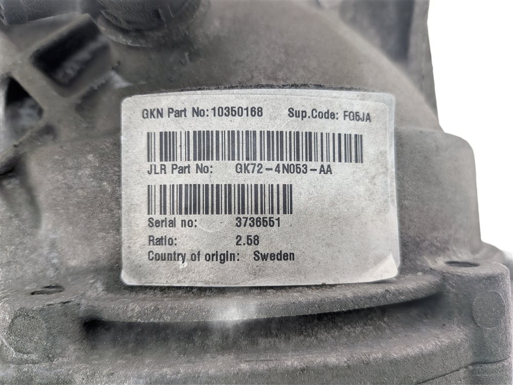 Thumbnail 6: 2016-2019 JAGUAR E-PACE DISCOVERY SPORT (L550) REAR DIFFERENTIAL GEAR CARRIER
