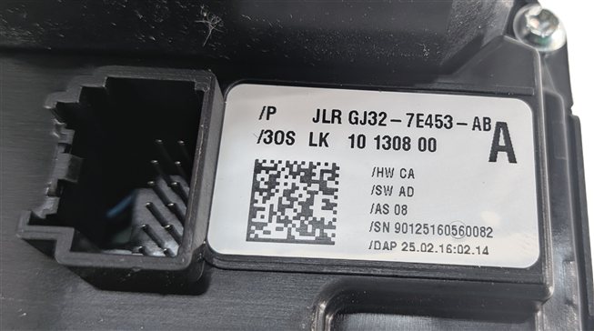 Thumbnail 4: 16 LAND ROVER DISCOVERY SPORT (L550) CENTER CONSOLE ELECTRIC SHIFT SHIFTER KNOB