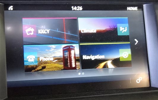 2015-2019 JAGUAR F-PACE F-TYPE XE XF DISCOVERY EVOQUE NAVIGATION SCREEN 