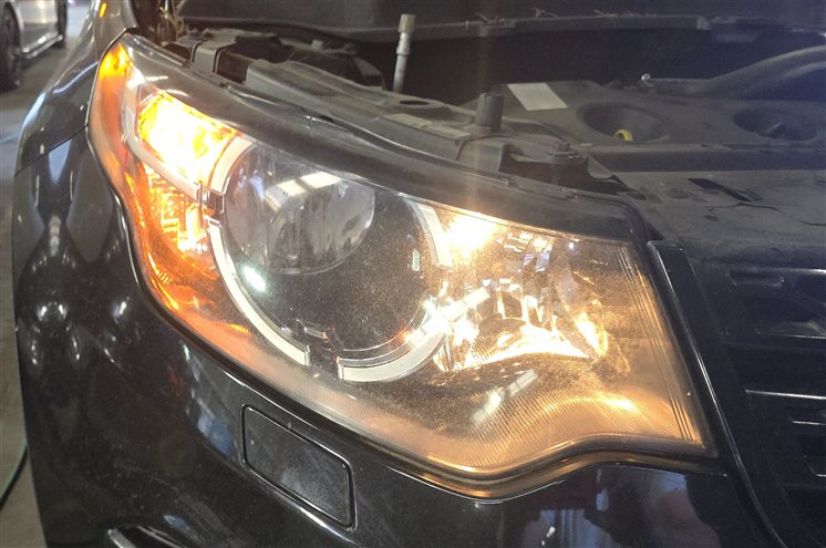 Thumbnail 2: 15-19 LAND ROVER DISCOVERY SPORT (L550) RIGHT HALOGEN HEADLIGHT HEAD LIGHT LAMP