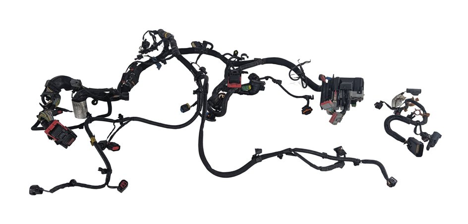 Thumbnail 2: 2016 LAND ROVER DISCOVERY SPORT L550 2.0L ENGINE WIRE HARNESS w/FUSE BOX