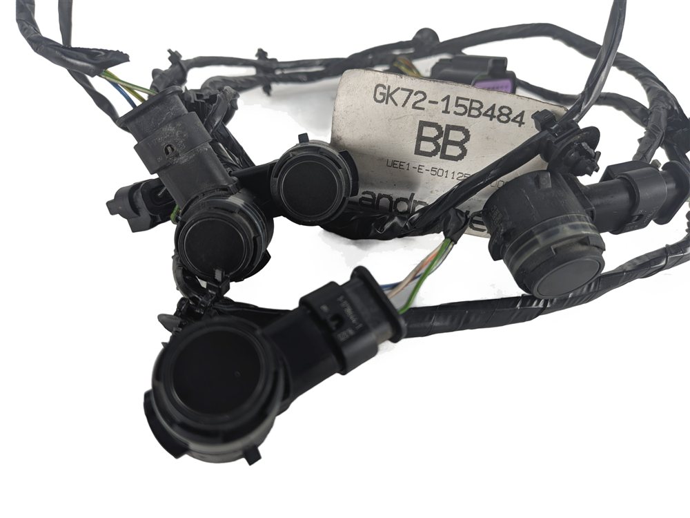 Thumbnail 3: 2016 DISCOVERY SPORT L550 REAR PARK ASSIST PDC SENSOR SET/4 w/HARNESS (Black)