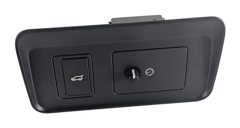 2016 LAND ROVER DISCOVERY SPORT L550 LIFTGATE RELEASE DIMMER SWITCH PANEL