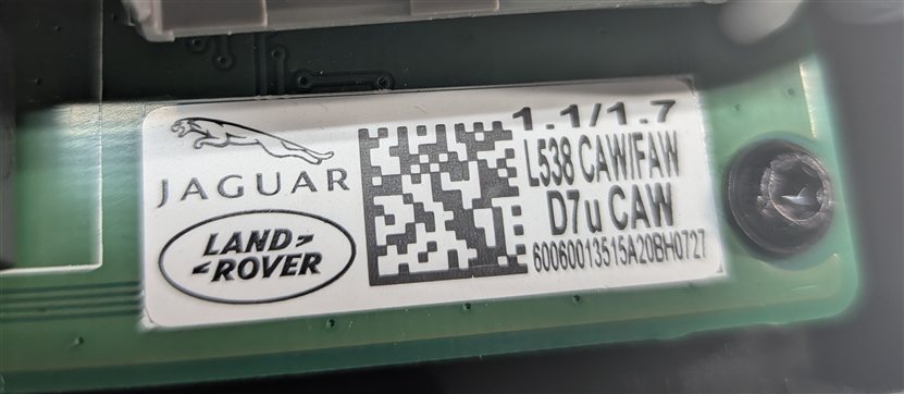 Thumbnail 7: 2016 LAND ROVER DISCOVERY SPORT L550 OVERHEAD MAP DOME LIGHT SOS MIC (Black)