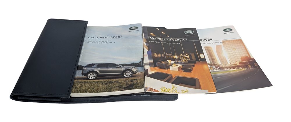 2016 LAND ROVER DISCOVERY SPORT L550 OWNER MANUAL BOOKLET CASE SET