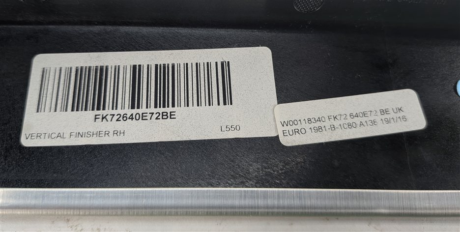 Thumbnail 3: 2016 LAND ROVER DISCOVERY SPORT L550 RIGHT DASHBOARD INSTRUMENT PANEL TRIM