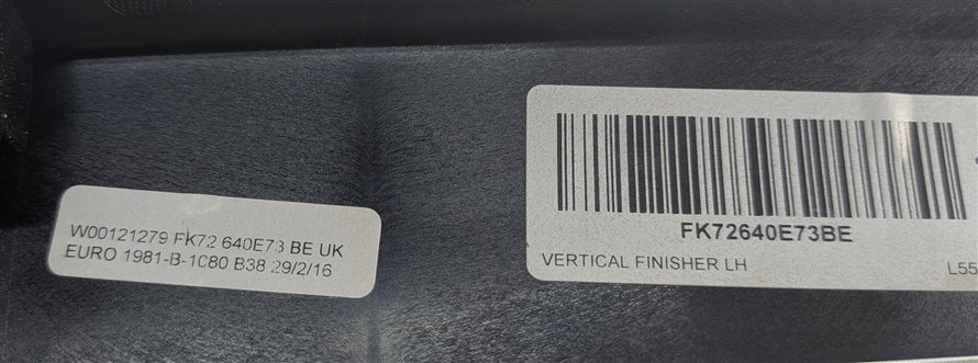 Thumbnail 4: 2016 LAND ROVER DISCOVERY SPORT L550 LEFT DASHBOARD INSTRUMENT PANEL TRIM