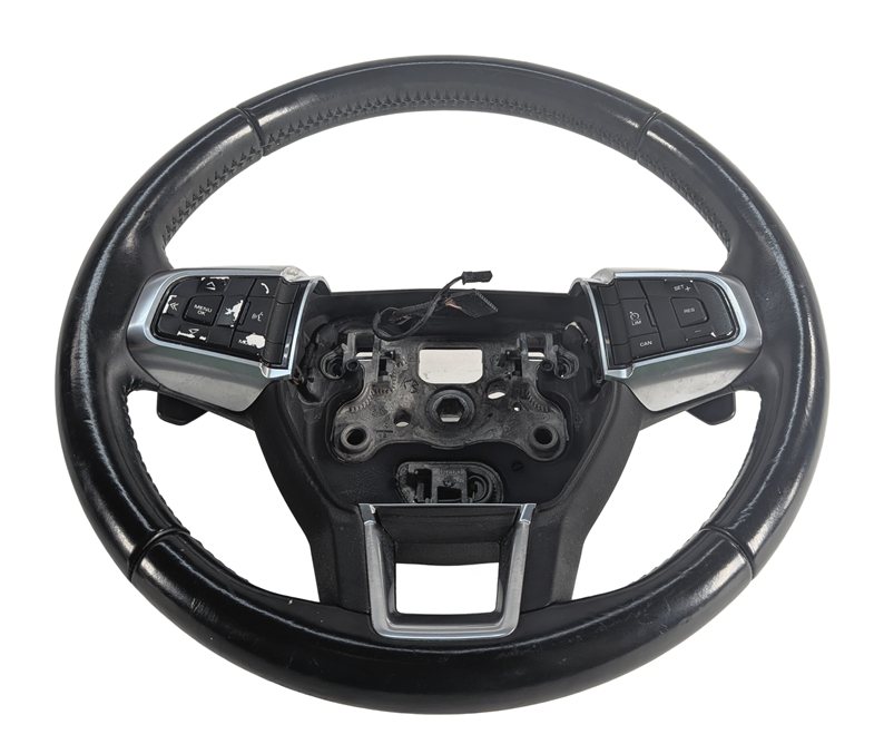 15-19 DISCOVERY SPORT (L550) STEERING WHEEL w/ SWITCHES & SHIFT PADDLES (Black)