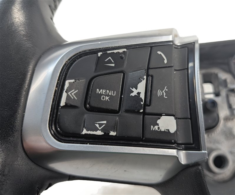 Thumbnail 2: 15-19 DISCOVERY SPORT (L550) STEERING WHEEL w/ SWITCHES & SHIFT PADDLES (Black)
