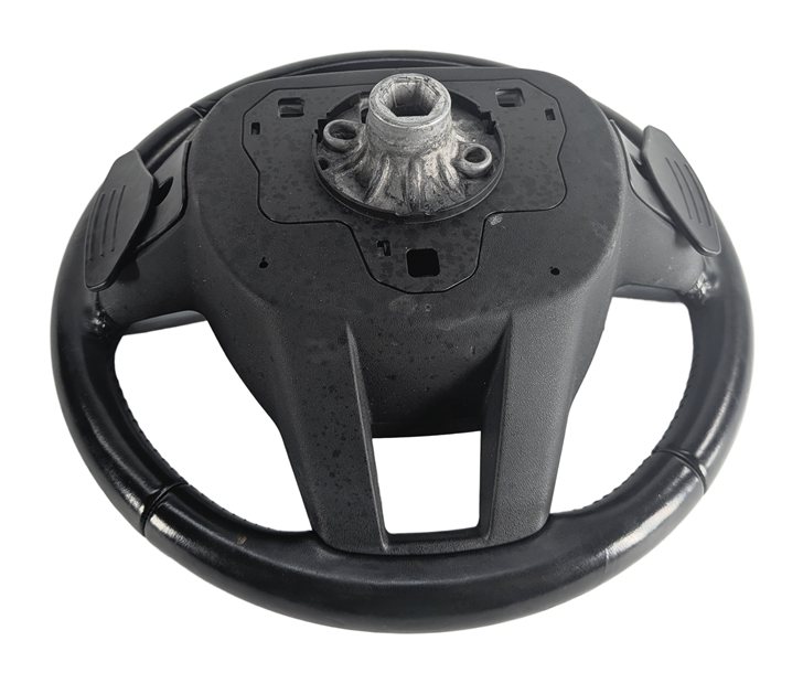 Thumbnail 4: 15-19 DISCOVERY SPORT (L550) STEERING WHEEL w/ SWITCHES & SHIFT PADDLES (Black)