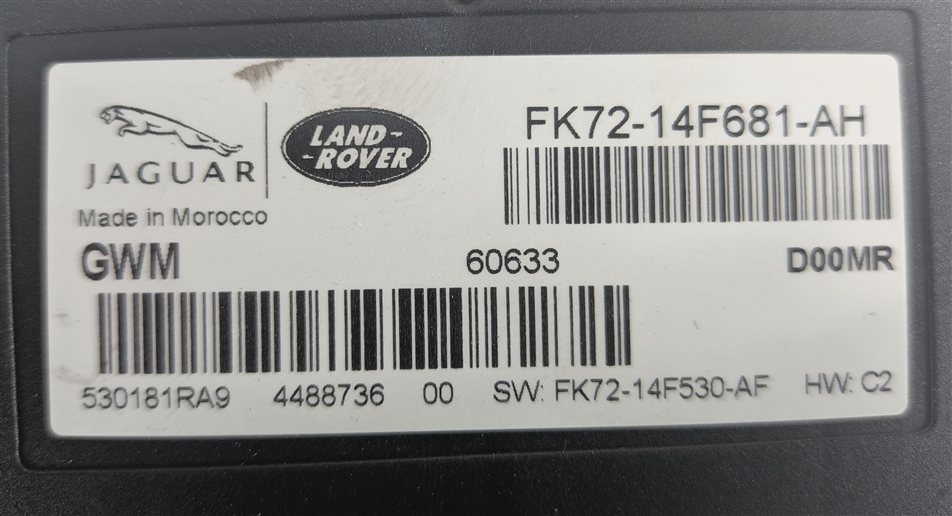 Thumbnail 10: 16 DISCOVERY SPORT L550 2.0L SPEEDOMETER BODY ECM ECU ENGINE MODULE & KEY SET
