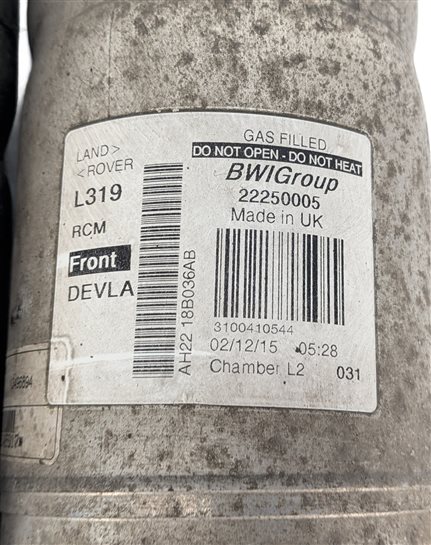 Thumbnail 5: 2010-2016 LAND ROVER LR4 - FRONT LEFT & RIGHT AIR SUSPENSION SHOCK STRUT SET-2
