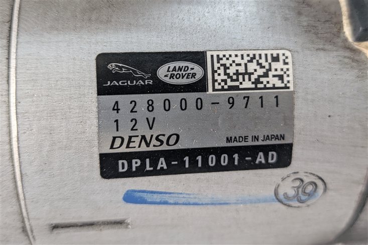 Thumbnail 4: 2014-2016 LR4 RANGE ROVER SPORT (L405 L494) 3.0L 5.0L ENGINE STARTER MOTOR