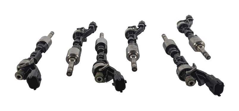 Thumbnail 2: 13-19 XE XF XJ RANGE ROVER SPORT LR4 3.0L SUPERCHARGED ENGINE FUEL INJECTOR SET6