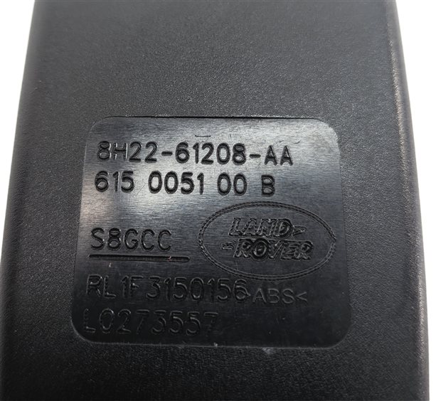Thumbnail 6: 08-16 LR3 LR4 RANGE ROVER SPORT L320 FRONT RIGHT SEATBELT BUCKLE RECEIVER BLACK