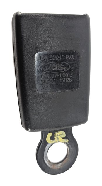 Thumbnail 4: 16 LAND ROVER LR4 L319 REAR 2ND ROW CENTER SEATBELT BUCKLE RECEIVER (Black)