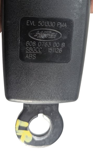 Thumbnail 4: 16 LAND ROVER LR4 L319 REAR 2ND ROW LEFT SEATBELT BUCKLE RECEIVER (Black)
