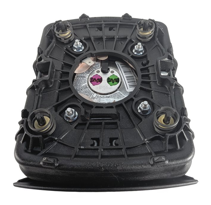 Thumbnail 3: 14-16 LAND ROVER LR4 FRONT LEFT DRIVER STEERING WHEEL SRS AIR BAG (BLACK)