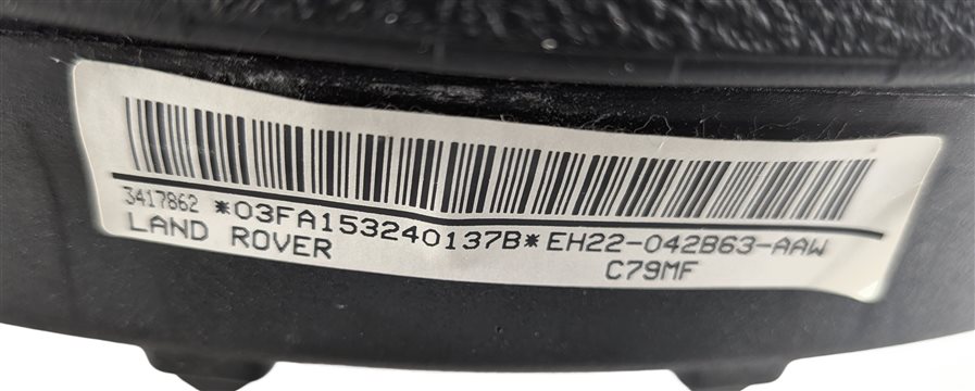Thumbnail 5: 14-16 LAND ROVER LR4 FRONT LEFT DRIVER STEERING WHEEL SRS AIR BAG (BLACK)