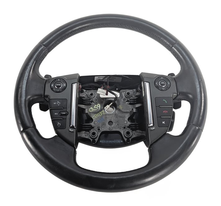 14-16 LAND ROVER LR4 HEATED STEERING WHEEL w/ SHIFT PADDLES CONTROL SWITCHES