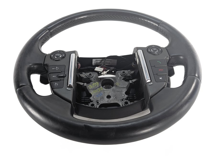 Thumbnail 2: 14-16 LAND ROVER LR4 HEATED STEERING WHEEL w/ SHIFT PADDLES CONTROL SWITCHES