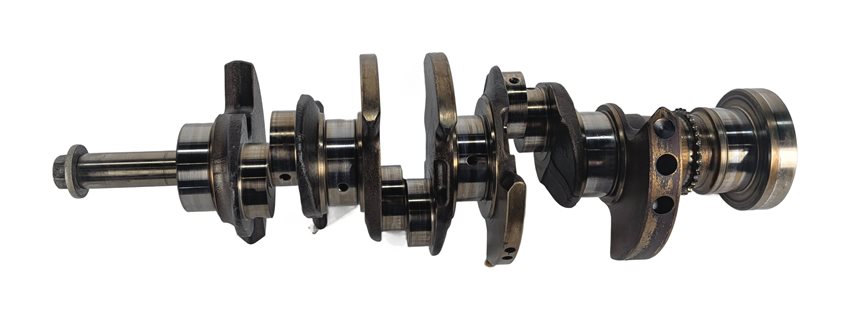 2016 LAND ROVER LR4 L319 3.0L SUPER AJ126 ENGINE CRANKSHAFT CRANK SHAFT