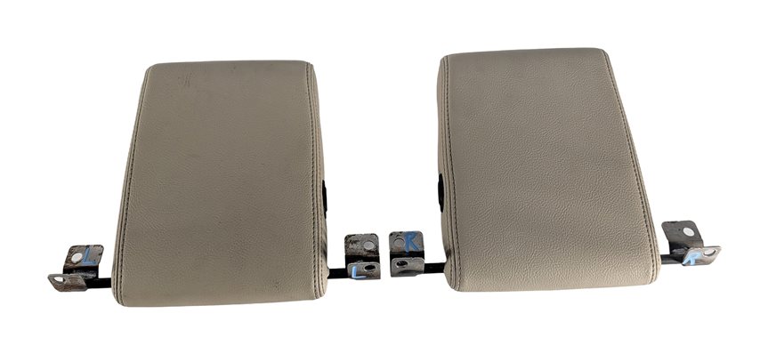 Thumbnail 3: 2011-2016 LAND ROVER LR4 L319 REAR THIRD 3RD ROW HEADREST SET/2 (Almond)
