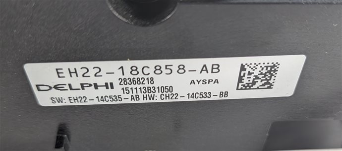 Thumbnail 5: 2012-2016 LAND ROVER LR4 (L319) AUDIO RADIO MEDIA CONTROL PANEL w/CLOCK