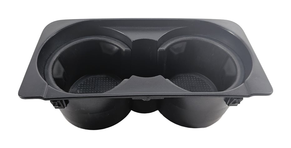 2016 LAND ROVER LR4 (L319) FRONT CENTER CONSOLE CUP HOLDER INSERT BLACK
