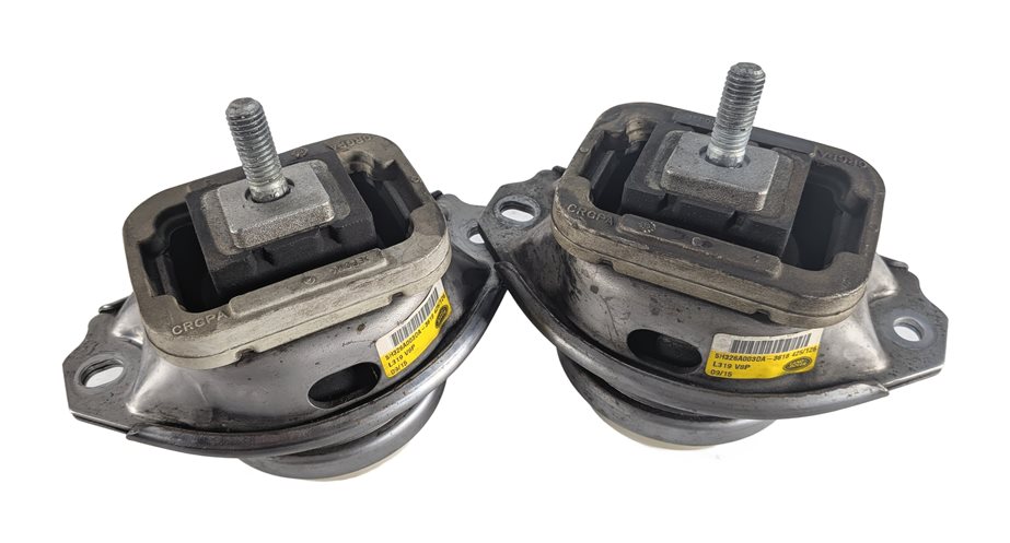16 LAND ROVER LR4 L319 3.0L SUPER AJ126 ENGINE LEFT/RIGHT MOTOR MOUNT SET/2